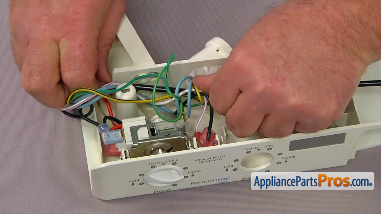 How To: Frigidaire/Electrolux Fresh Food Temperature Control 241537104