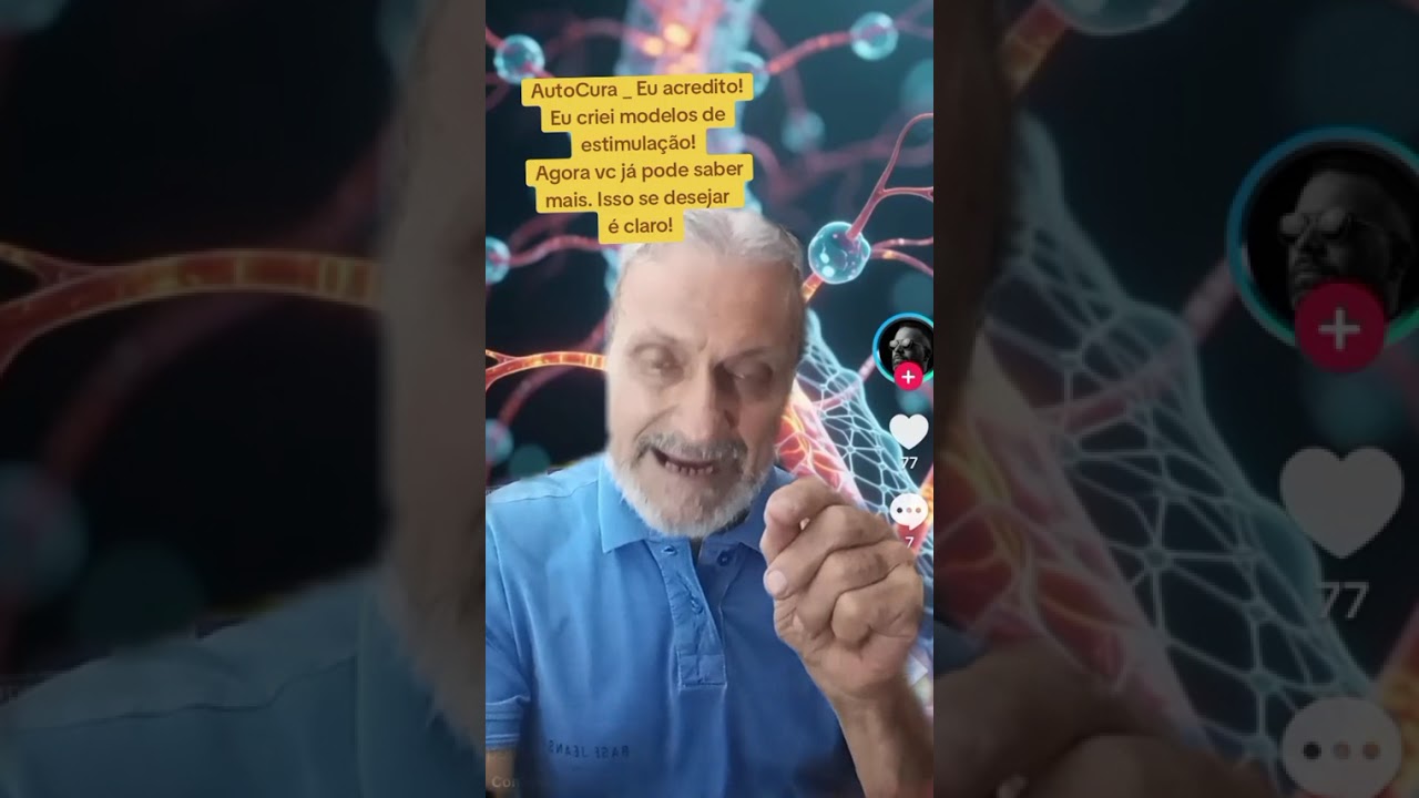 AutoCura e AutoControle: Como usar vc mesmo para se AutoOrganizar de Dentro para Fora!