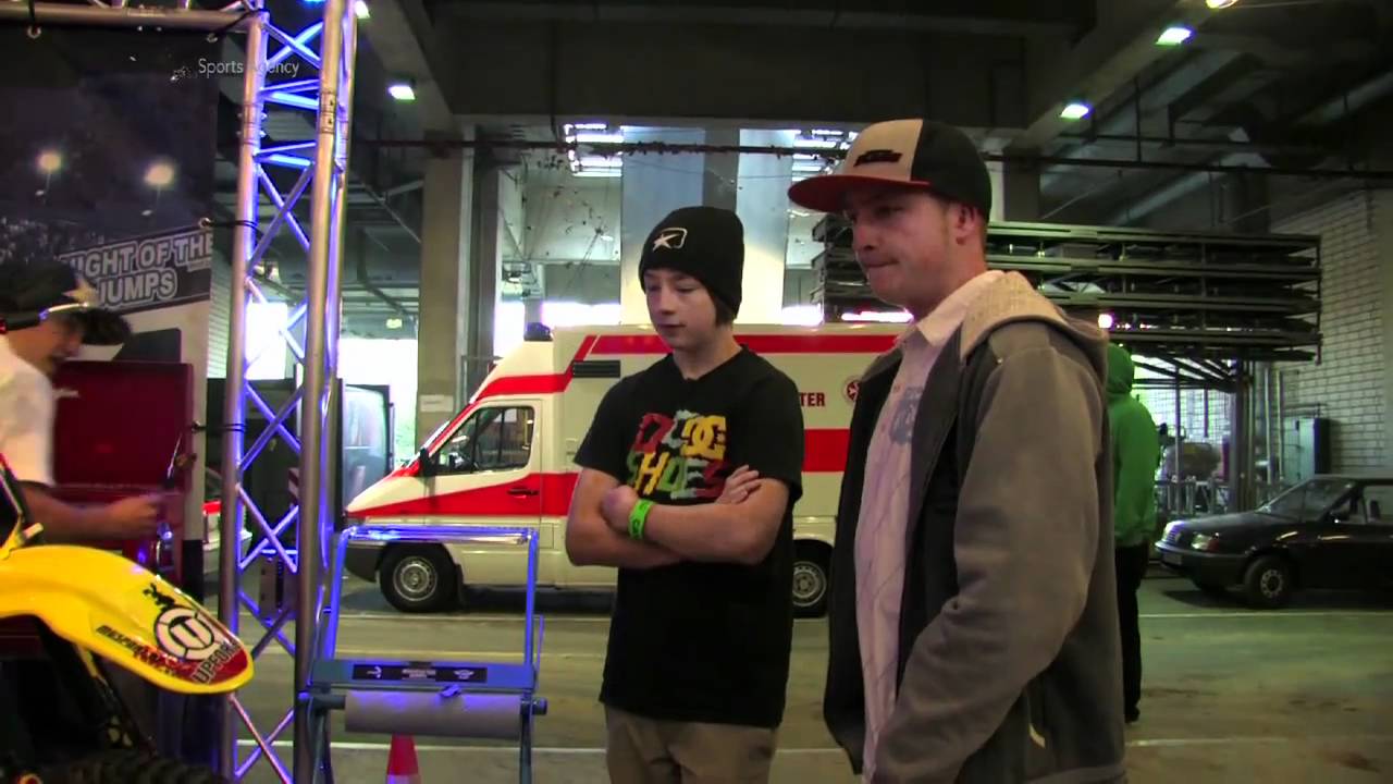 LUC ACKERMANN - Youngest to Backflip on a motorcycle