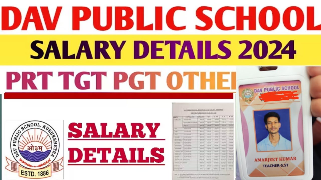 DAV PUBLIC SCHOOL|| TEACHER SALARY|| FRESHER||EXPERIENCE 