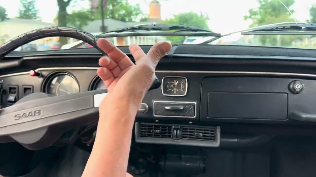 1970 Saab 96 warm start and mixed drive
