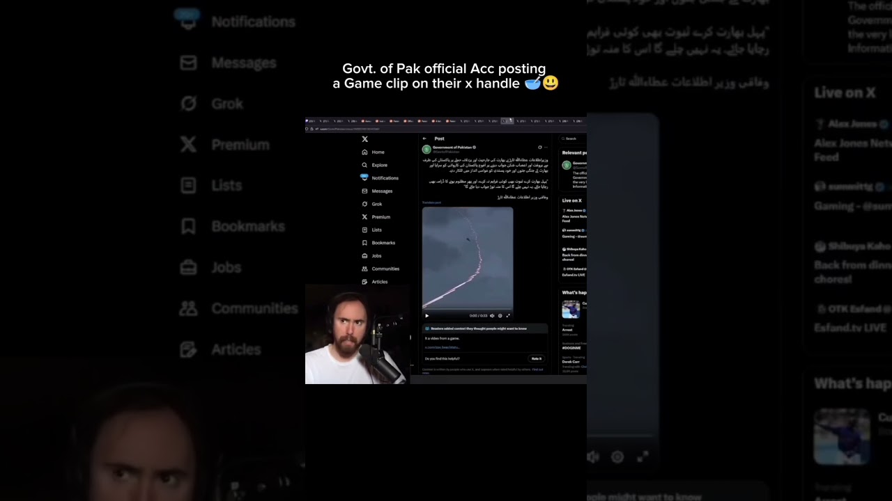 Pakistani Government Caught Posting Video Game Clips as Real Footage! | #operationsindoor #pakistan