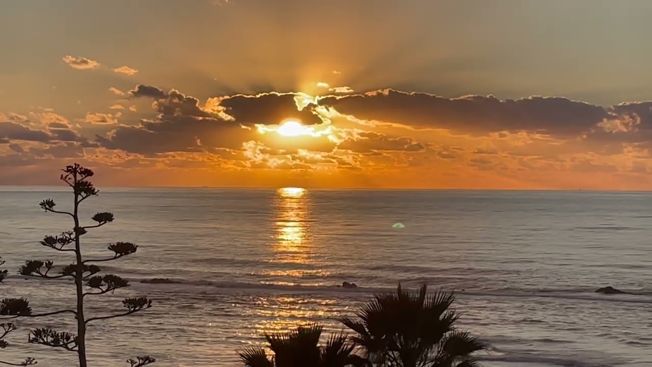 Ultimate Sunset Bliss 🌅 5 Minutes of Golden Hour Waves | Amazing Sea Relax