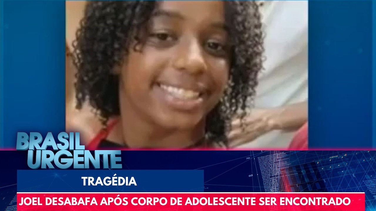 Joel Datena faz desabafo sobre adolescente encontrada morta | Brasil Urgente