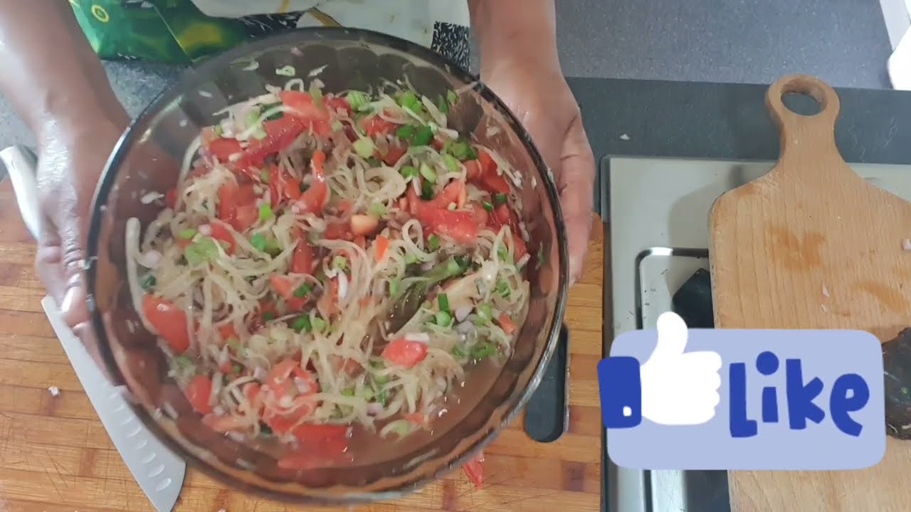 SALADE  PAPAYE  VERTE