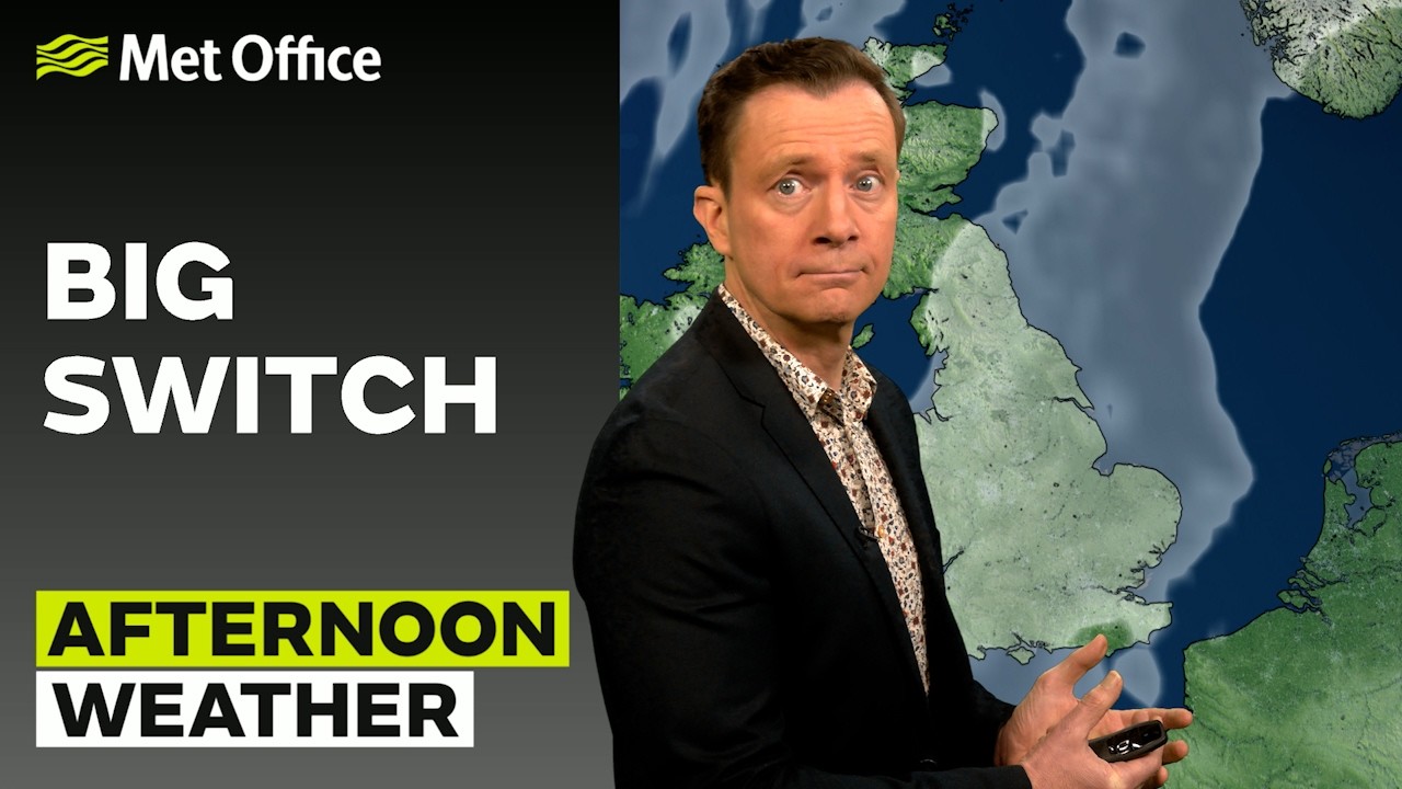 06/03/2026 - Bright in the north - Afternoon Weather Forecast UK – Met Office Weather