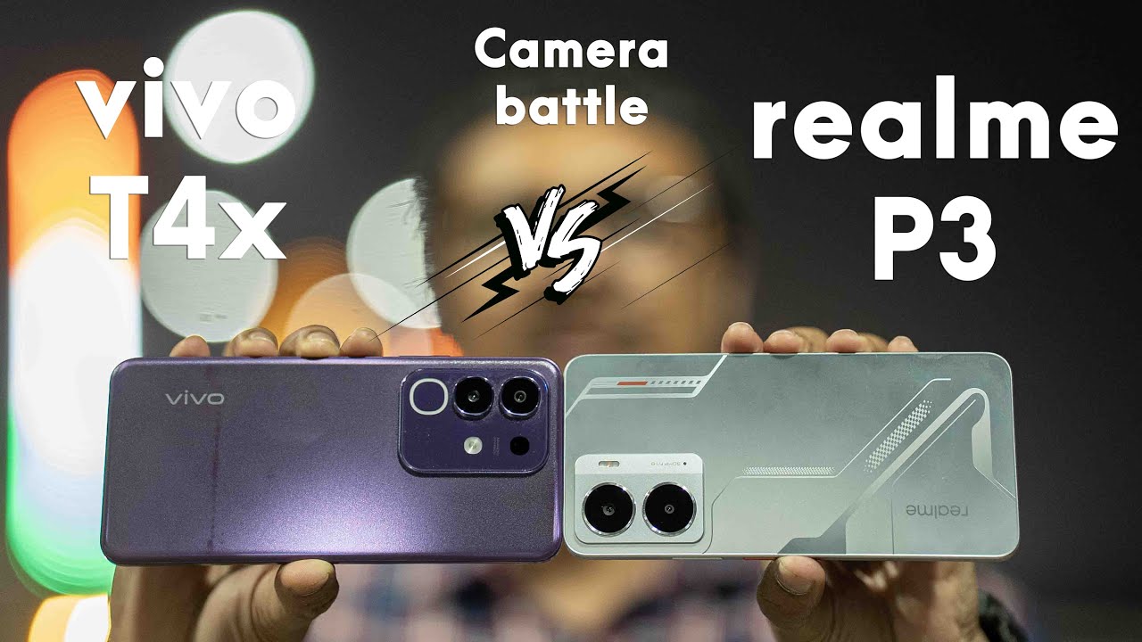 Realme P3 vs Vivo T4x | Camera comparison