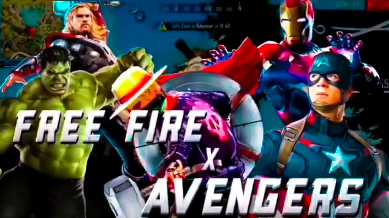 FREE FIRE X AVENGERS || PRESENTED BY SFF GAMER || Avengers Kill Montage New Trend by sff gamer