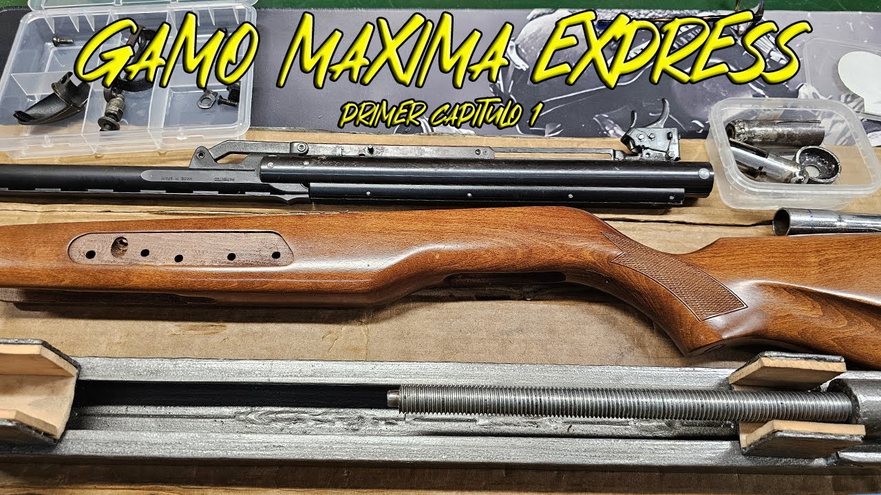 GAMO MAXIMA EXPRESS REPARACION PRIMERA PARTE