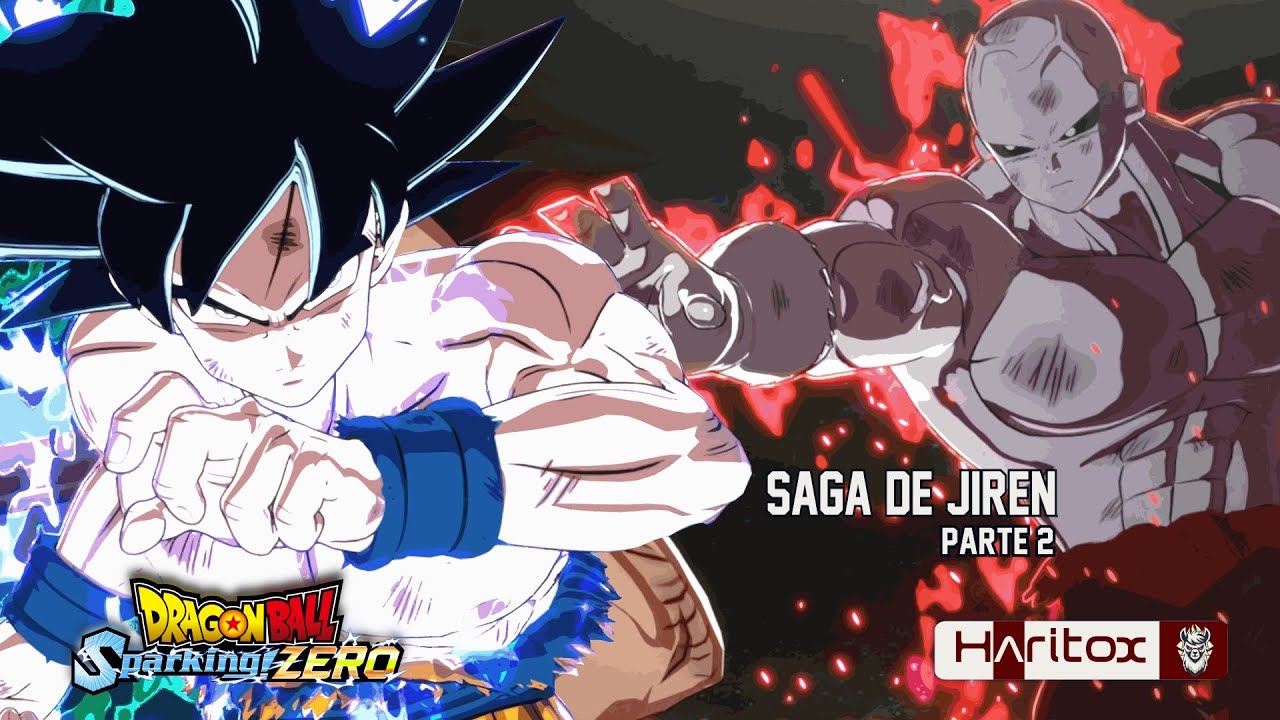 JIREN enfrenta a GOKÚ ultra instinto y FREEZER en el final del torneo Dragon Ball Sparking Zero