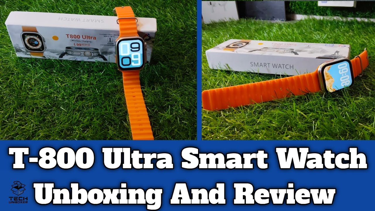 T-800 Ultra Smart Watch Unboxing And Review || Only In 650 Rupees ||