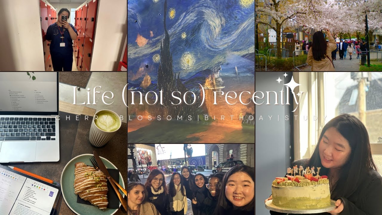 life (not so) recently | spring cherry blossoms , birthday , hospital placement