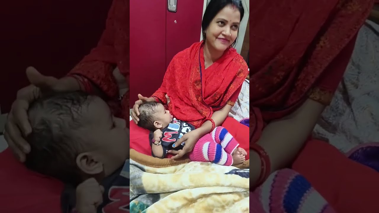 आज हमारी नन्ही बिटिया मस्ती में 🤗♥️🥰