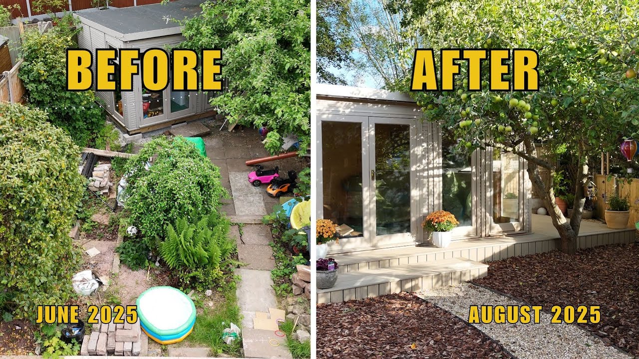 FULL DIY deck build - Trex Decking