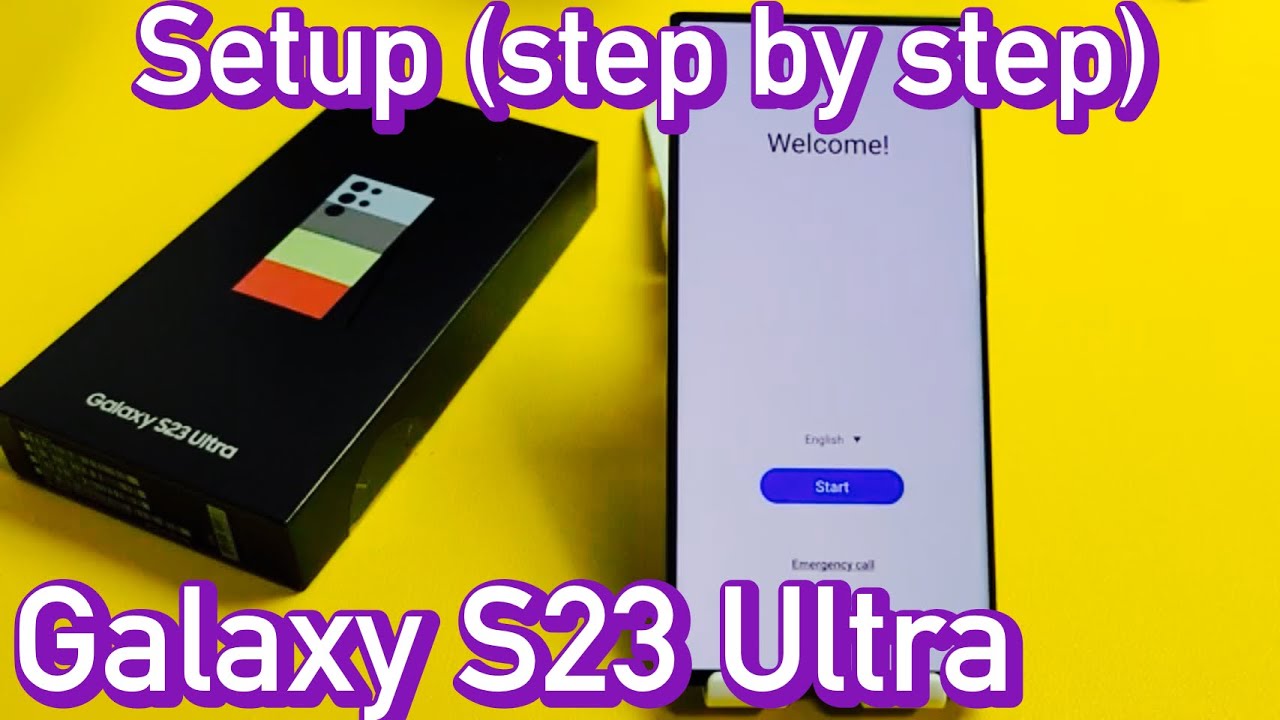 Galaxy S23 Ultra: как настроить (пошагово)