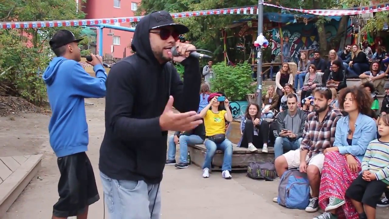 Arrisque-Se - Mat&eacute;ria Rima - YAAM Berlim - Alemanha - 2016