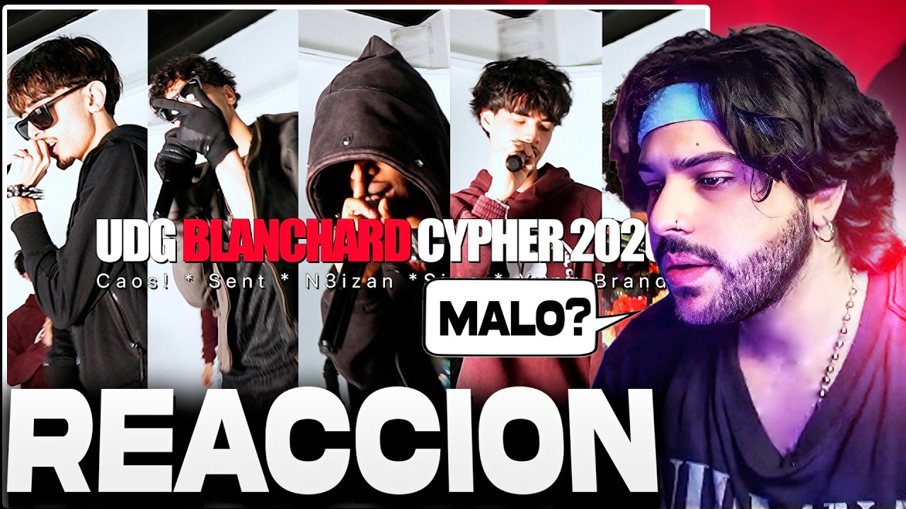 ¿CYPHER ESPAÑOL? | INGENIERO DE SONIDO REACCIONA A UDG BLANCHARD CYPHER 2026 - SPAIN