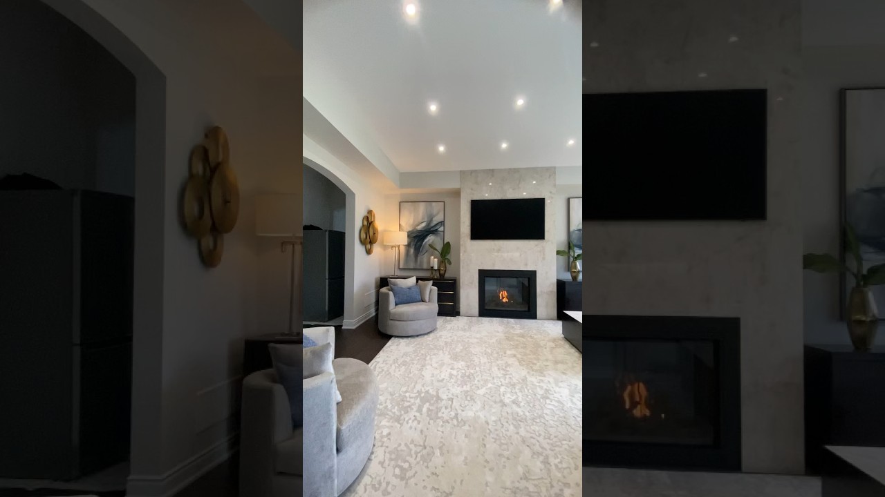 Family room makeover #makeoverideas #interiordesign
