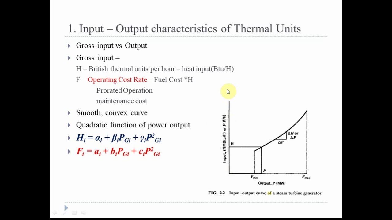 Economic Operation of Power Systems - Part 2