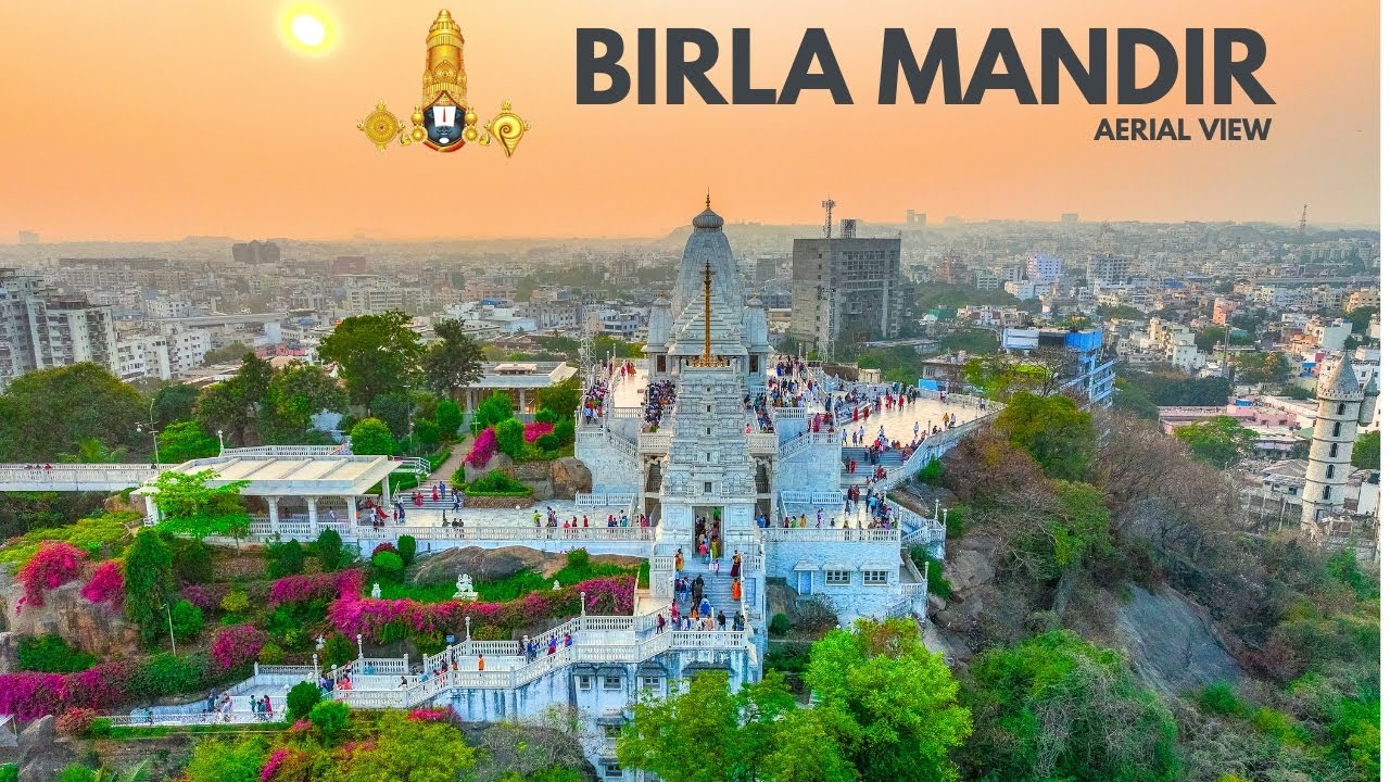 Birla Mandir Aerial View 2024 | Birla Mandir Drone Video | Hyderabad