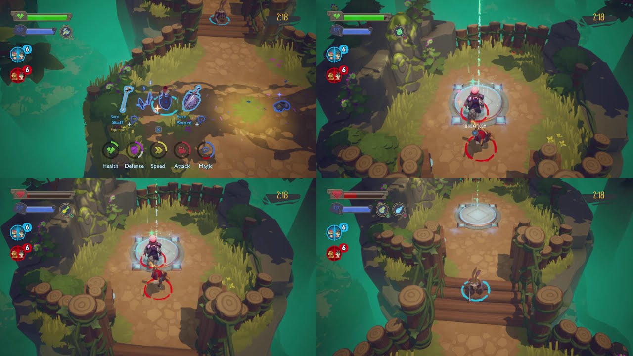 ReadySet Heroes/ 4p Mood Crawl N' Brawl