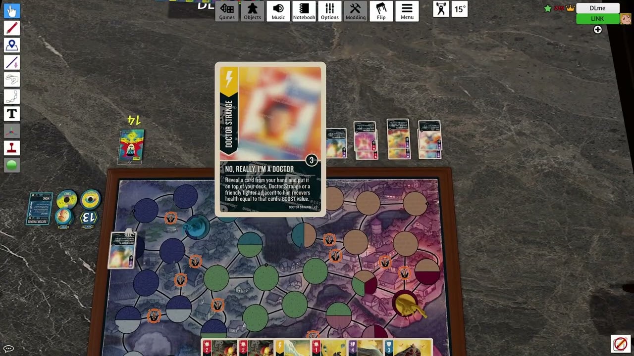 Unmatched Online Dr. Strange VS Golden Bat