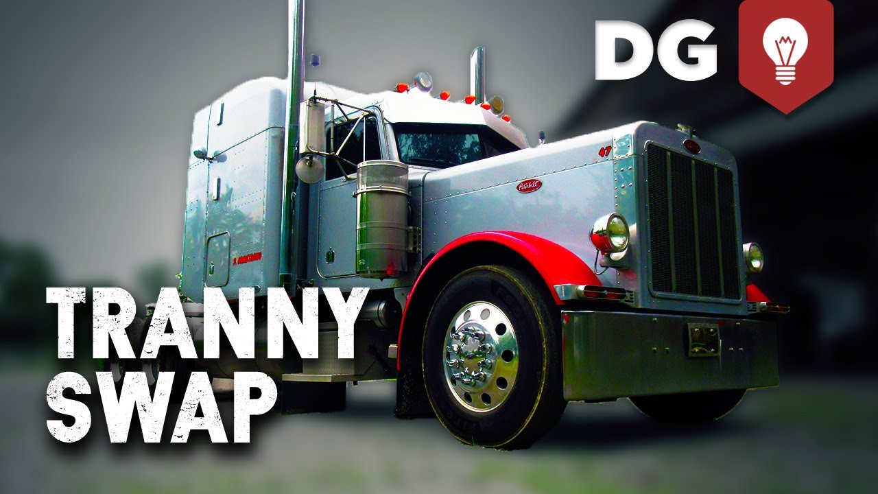 Peterbilt Semi Gets A Transmission Swap