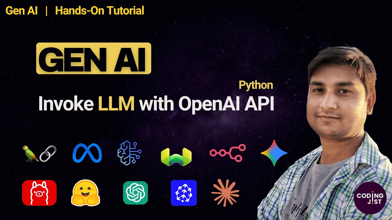 Create OpenAI Account & Invoke LLM Using API | Step-by-Step Tutorial | @CodingJist | Aditya Patel