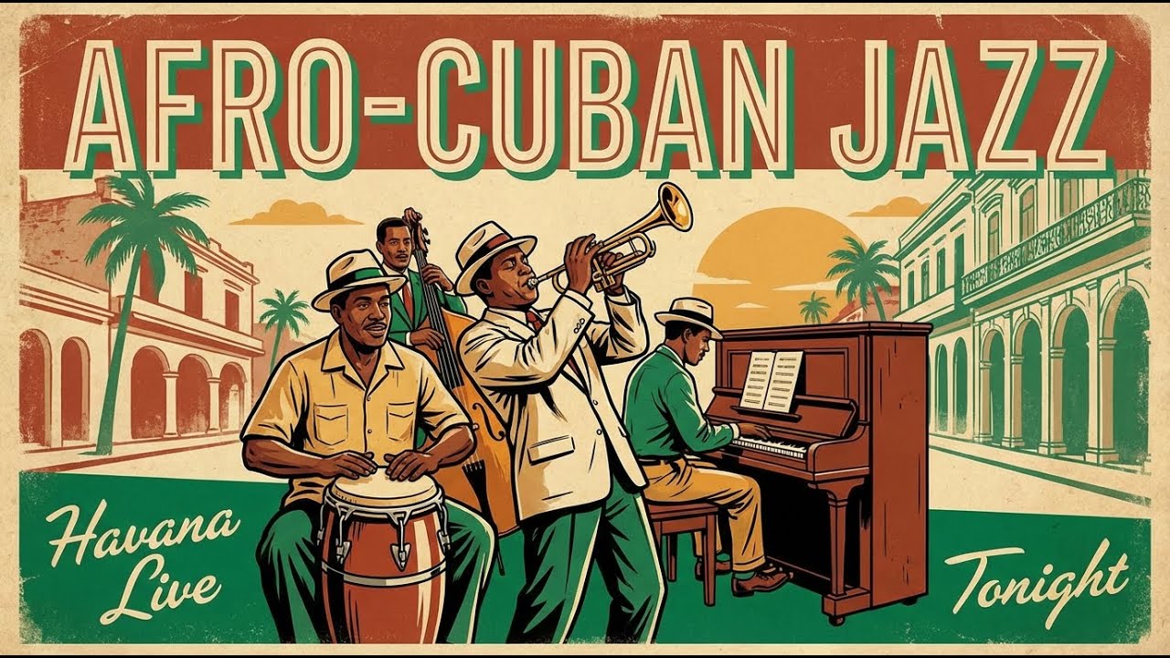 Caribbean Moon Groove | Afro-Cuban Jazz Sleep Mix