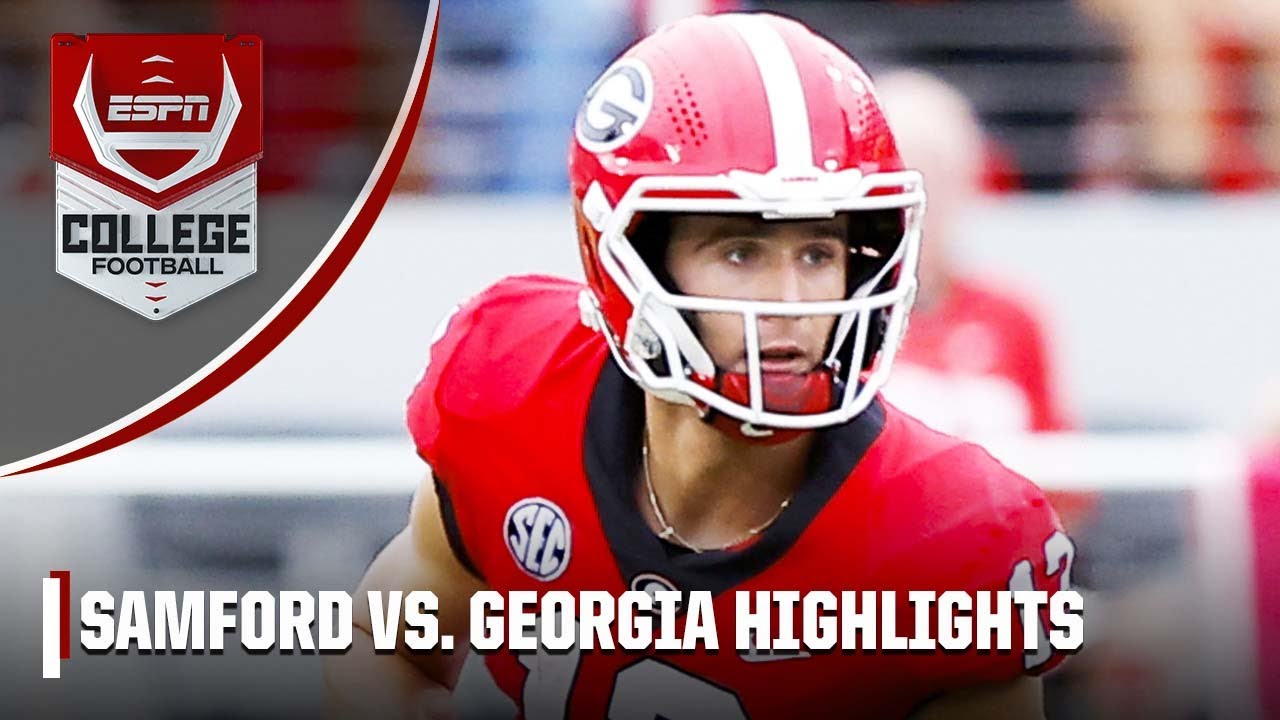 Samford Bulldogs vs. Georgia Bulldogs | Full Game Highlights