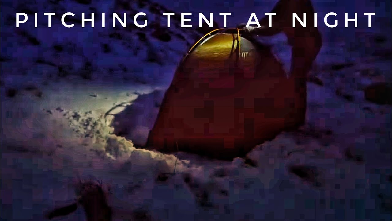 Mountain camping in the winter with the Hilleberg Soulo