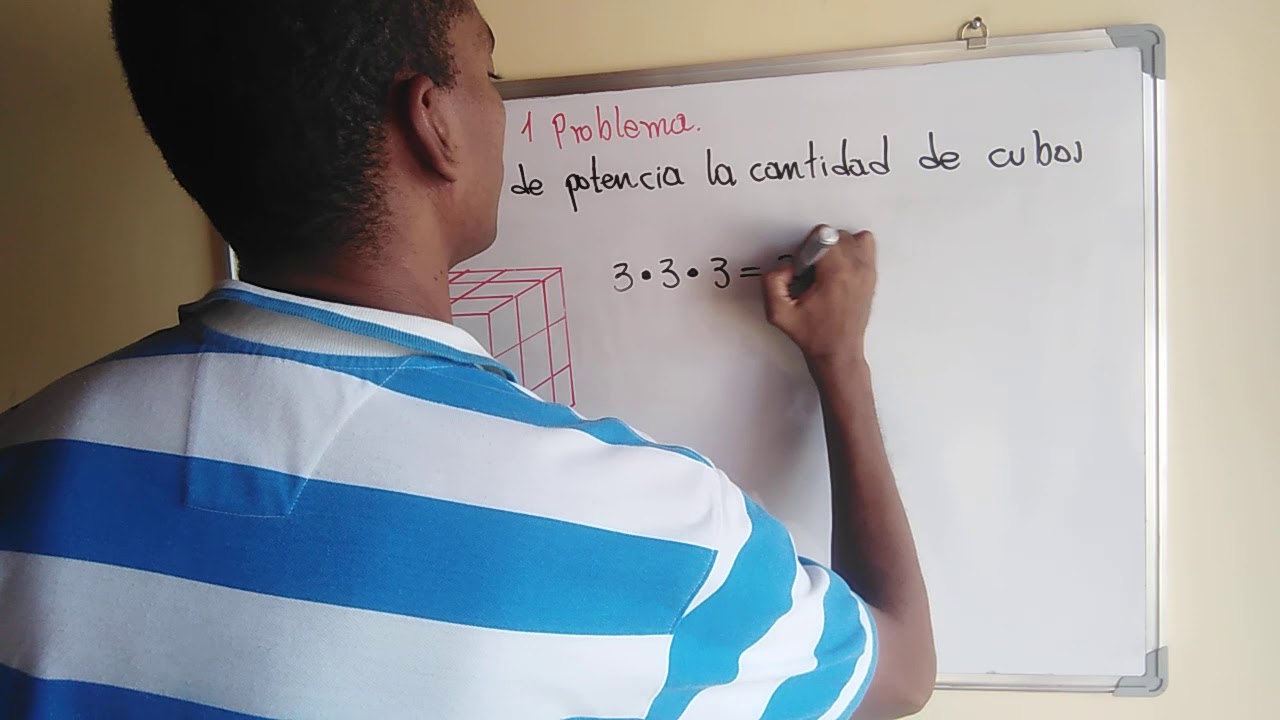 Problemas de Potenciaci&oacute;n de N&uacute;meros Enteros: 1 Problema