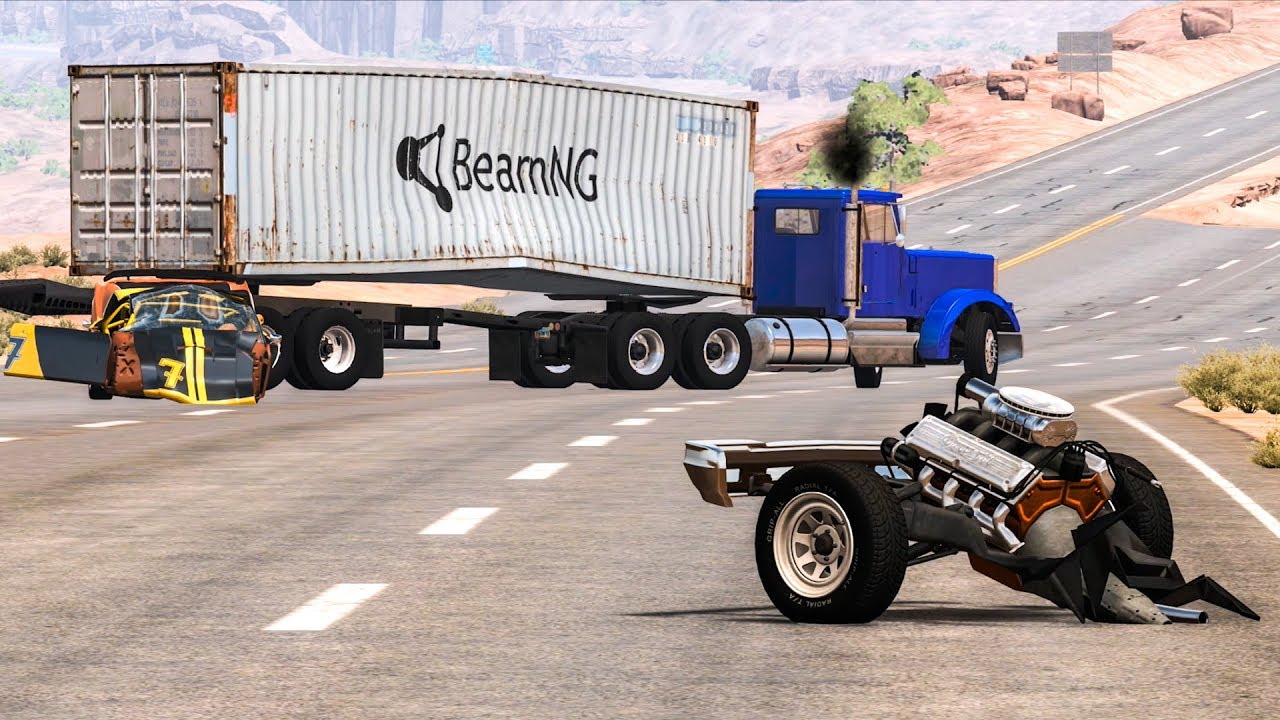 BEST CRASHES OF 2018 #1 - BeamNG Drive | CRASHdriven