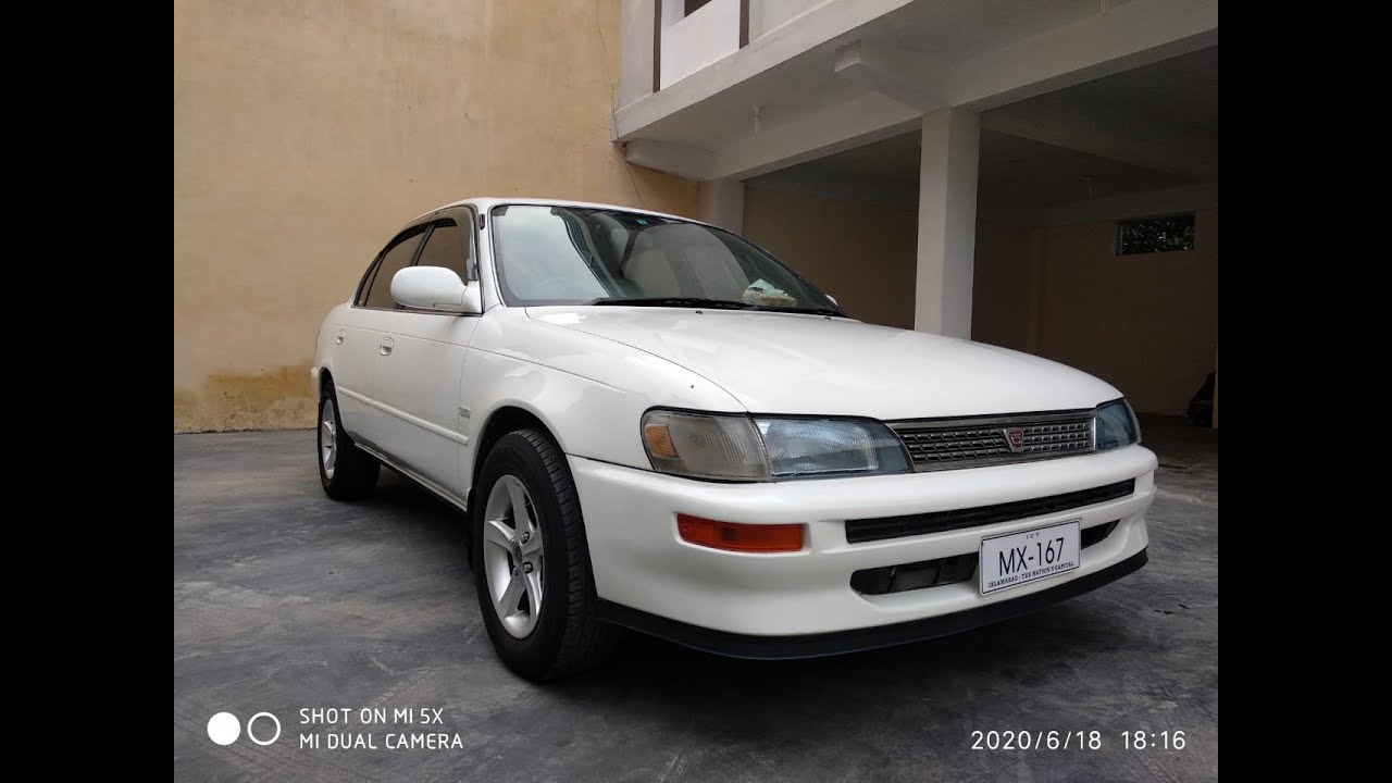 1994 TOYOTA COROLLA SE LIMITED JDM COMPLETE RESTORATION PROJECT