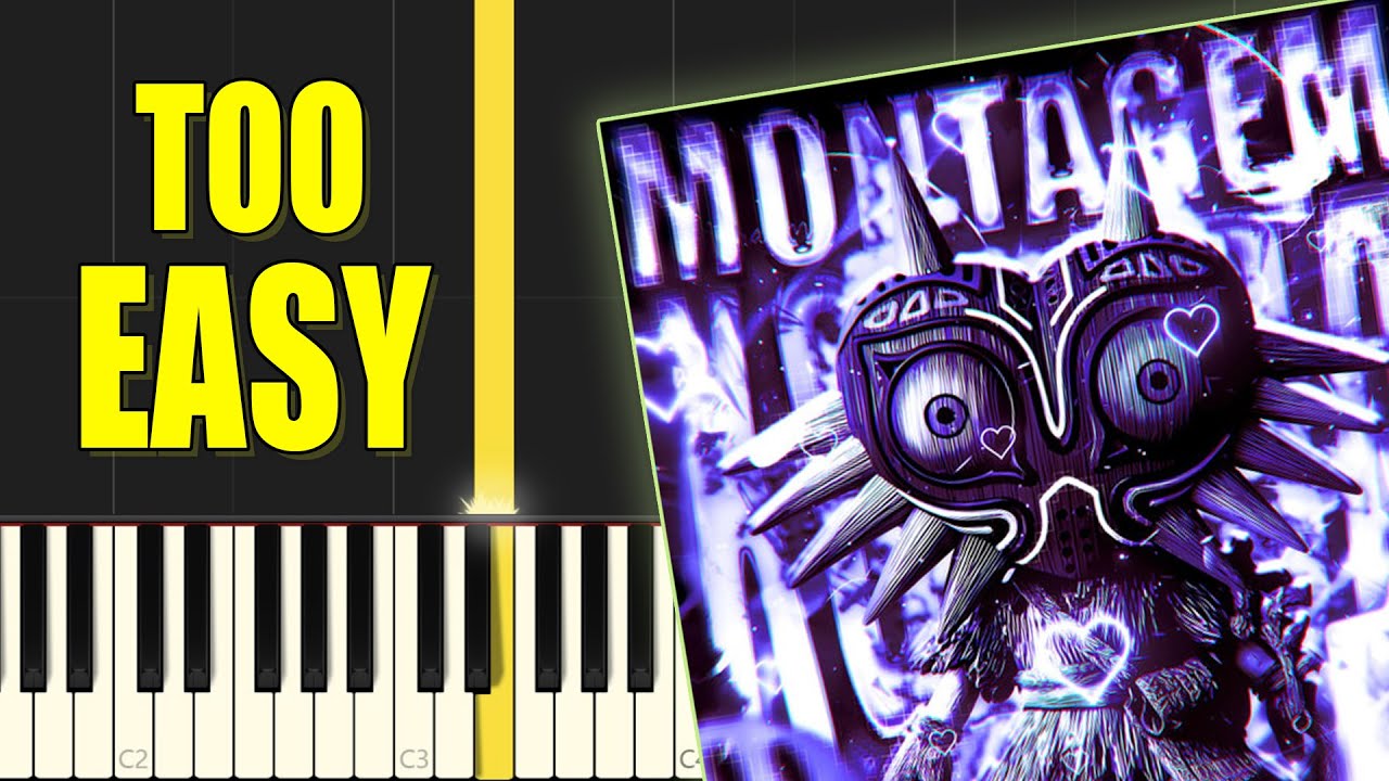 MONTAGEM XONADA (PHONK) - Piano Tutorial