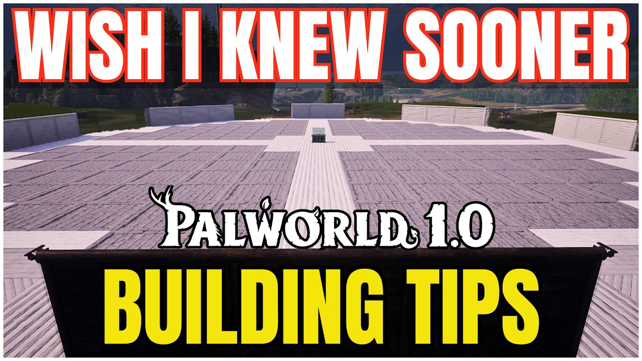 Советы по строительству базы в Palworld 1.0, о которых я хотел бы знать раньше