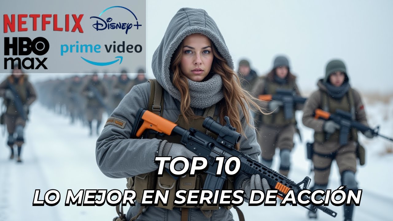 Top 10 NUEVAS SERIES de ACCI&Oacute;N en STREAMING que no te puedes perder