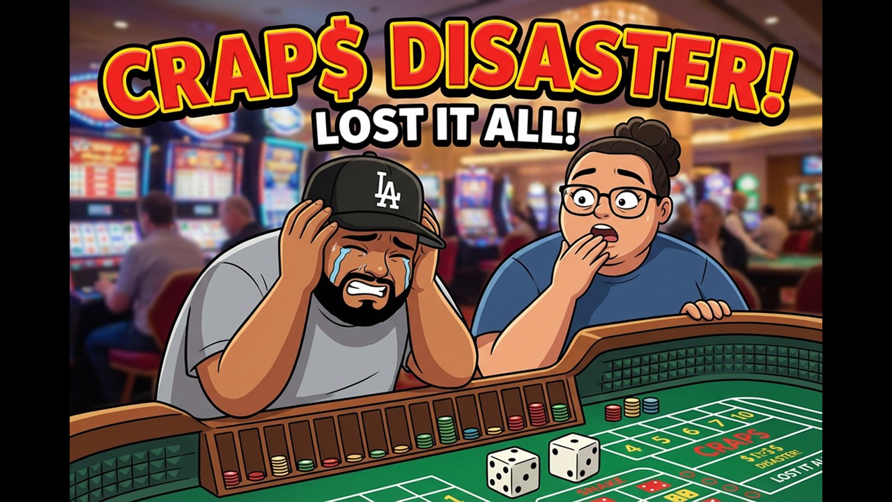 We played craps and lost it all!