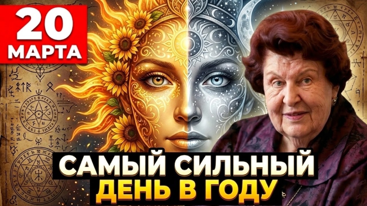 20 МАРТА — ДЕНЬ, КОГДА ВСЁ ПЕРЕПИШЕТСЯ! Сделай ЭТО ИЛИ ПОТЕРЯЕШЬ ШАНС