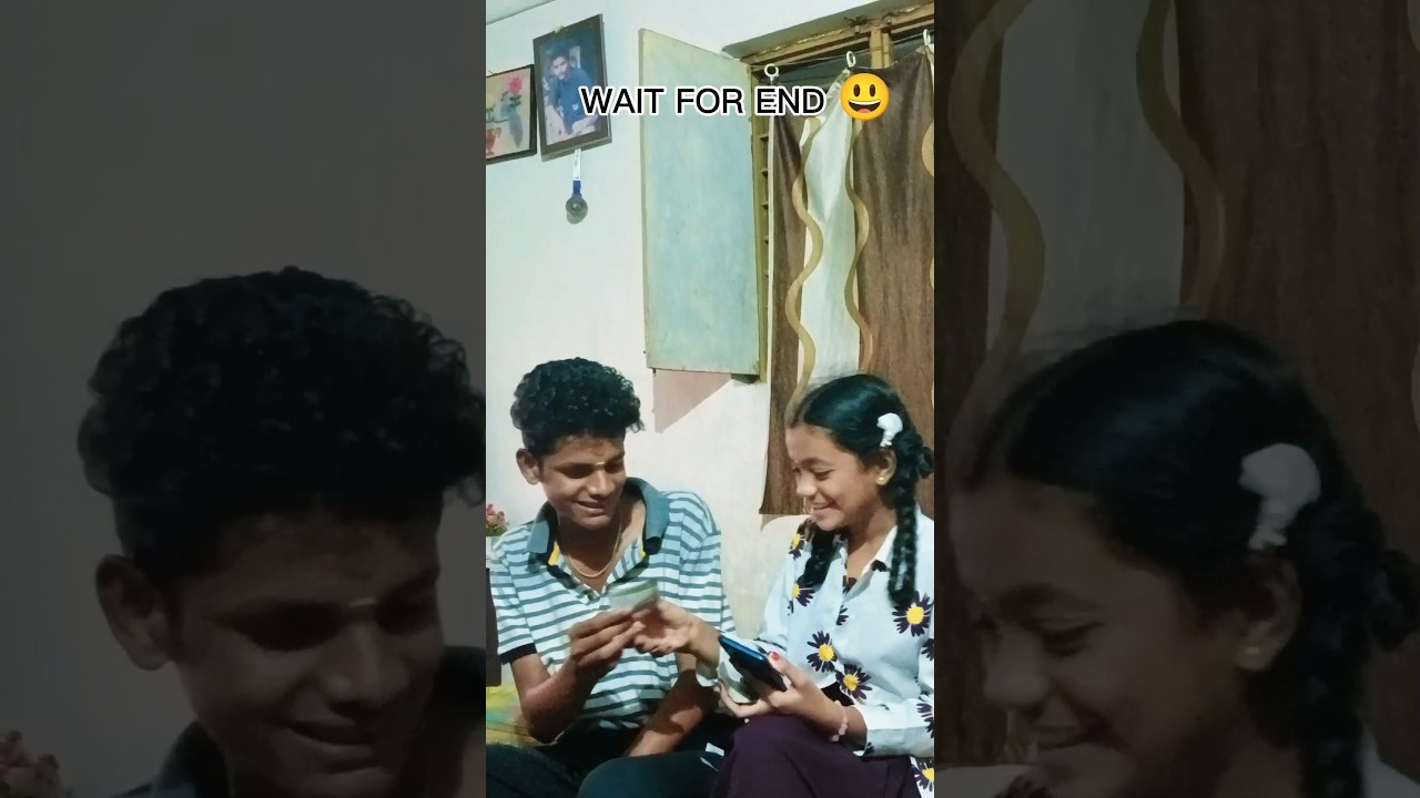 WAIT FOR END 😃#comedyshorts #prank #vlogs  #funnyshorts #abhivlogs #sister #trendingshorts