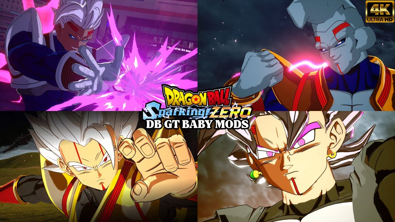 SUBSCRIBER REQUEST! Dragon Ball Sparking! Zero Best Mods Character/Skins/Costume - Baby [ 4K ]