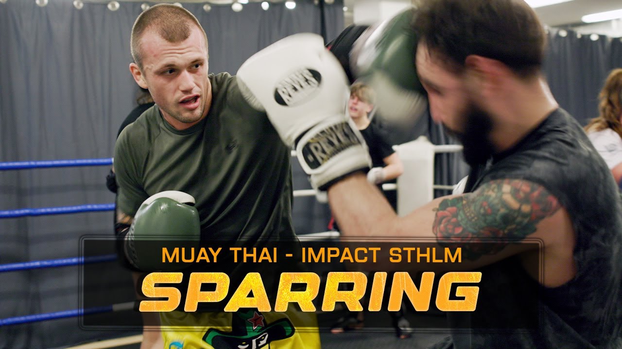 MUAY THAI Sparring JONATHAN LARSSON