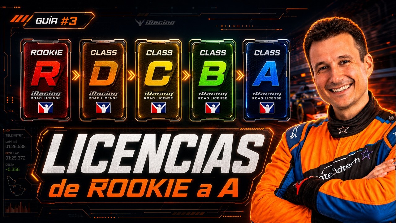 QUE SON y PARA QUE SIRVEN las LICENCIAS de IRACING | La Gran Guía de iRacing #3