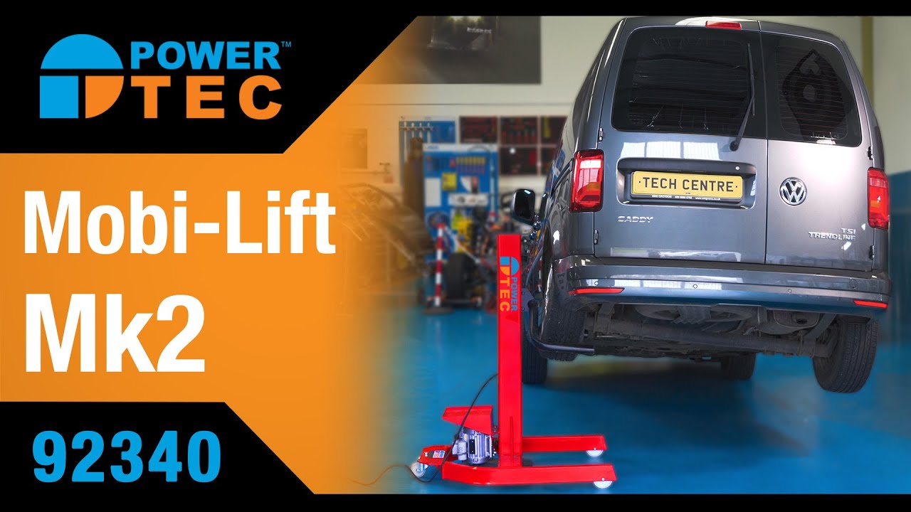 The Fastest and Easiest Lifting Solution for Your Vehicle The Power-TEC Mobi-Lift | 92340
