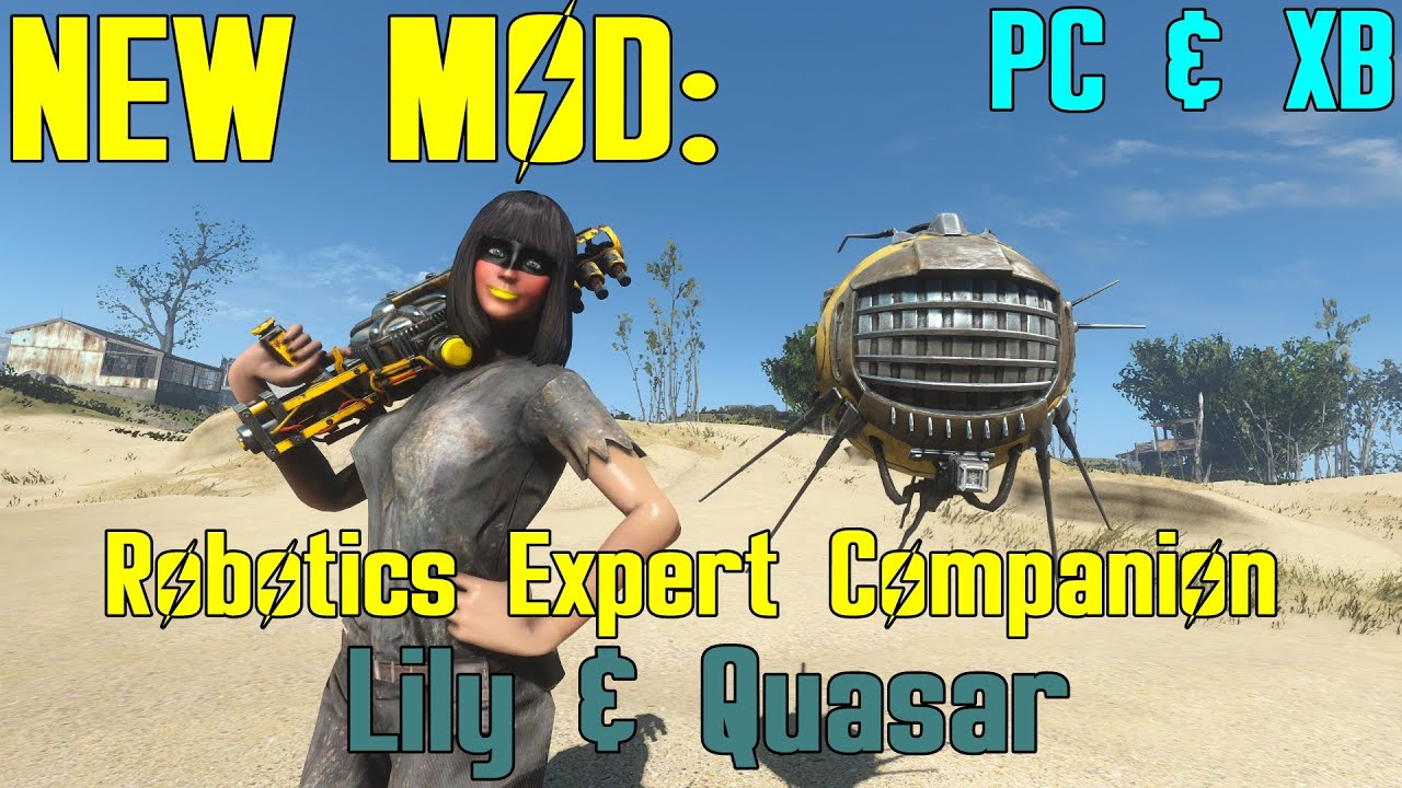 Fallout 4: New Companion Mod - Lily & Quasar [PC & XB1]