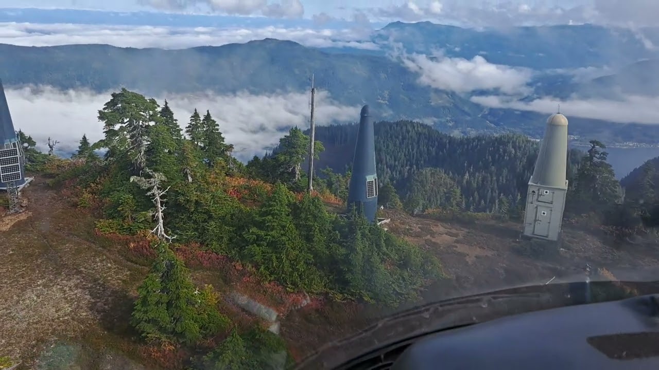 Mt Wolfenden Repeater Site near Port Alice BC