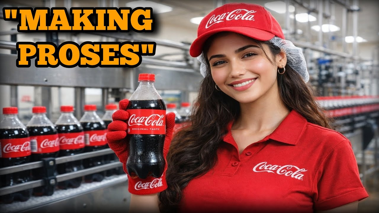 Inside Coca-Cola Factory | Step-by-Step Manufacturing Process|Making proses