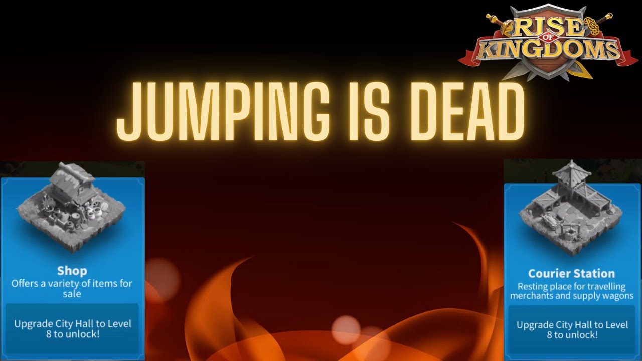Jumping Nerfed AGAIN: Is this the end for jumping? (Rise Of Kingdoms)