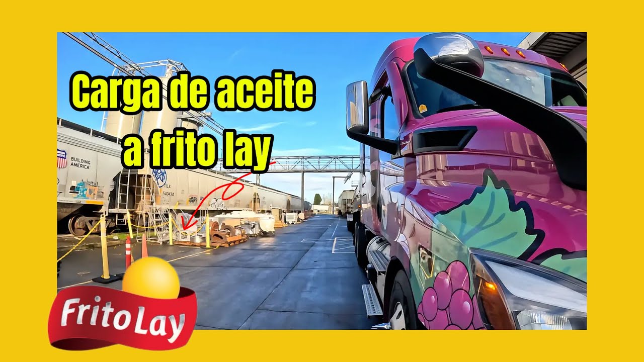 Entregando carga de aceite en #fritolay desde CALIFORNIA asta WASHINGTON.#trokeros #truckdriver 