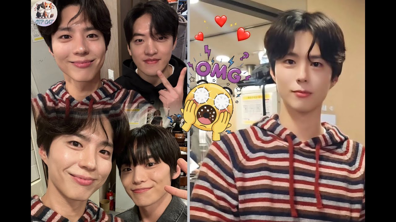 Park Bo-gum Shines at the “Canvas of Blood” Wrap-Up Party, Looking Fresh With a Neater Hairstyle